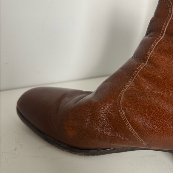 Florsheim vintage brown leather boots men’s 10.5 - Picture 11 of 11